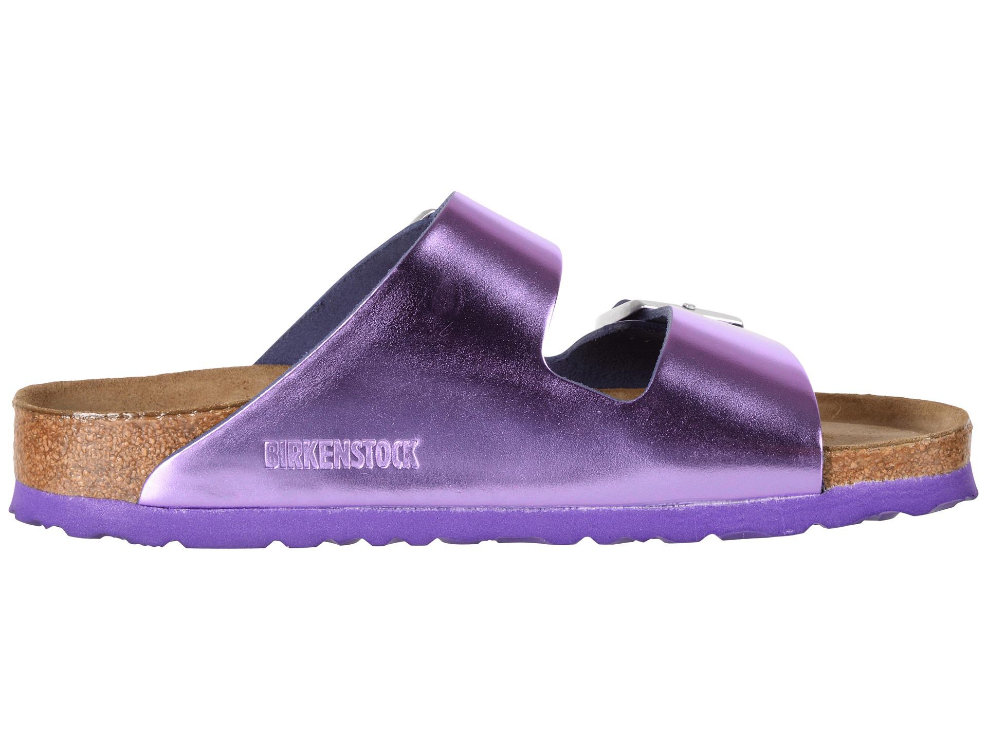 arizona birkenstock purple